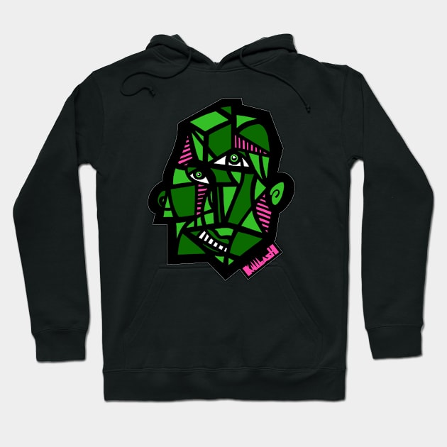 Little Green Man Hoodie by Killbash